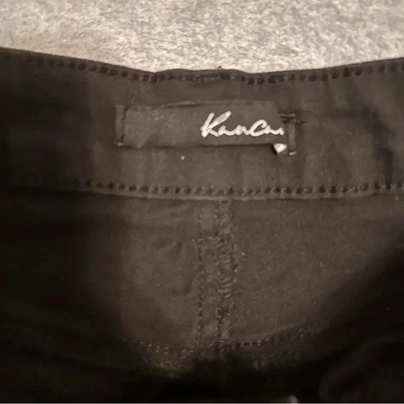 Kancan Women's Black Frayed Hem denim Short size W5 26 - Picture 7 of 7